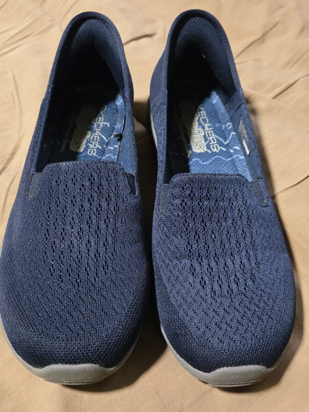 Skechers Women’s Navy Slip-ins